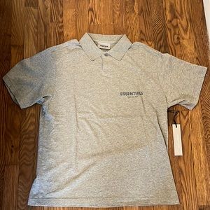 Fear of God Essentials Oversized Polo Shirt (XS)